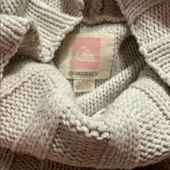 Quicksilver knit sweater L - Picture 2 of 2